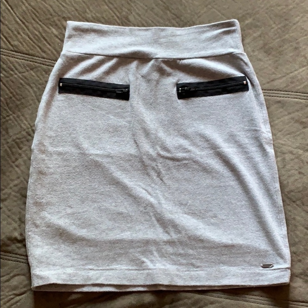 High waisted tight fitting skirt!